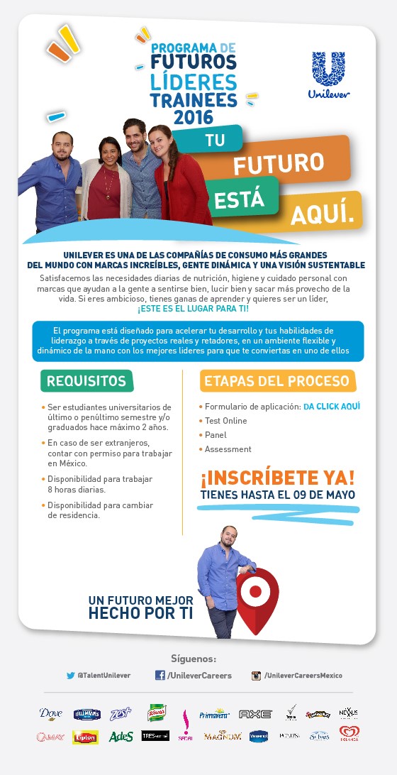 Programa de Futuros Líderes Trainees 2016