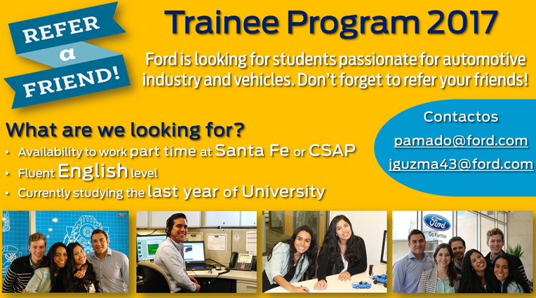 Trainee Ford